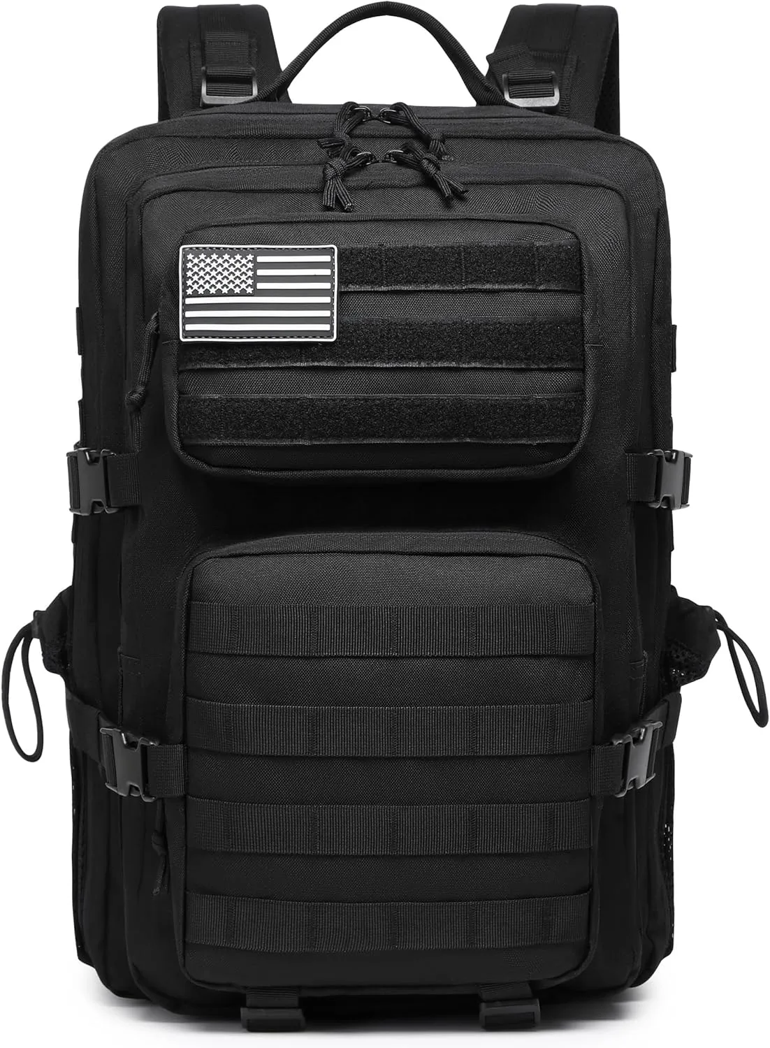 Military Tactical Backpack for Men Waterproof Daypack 3 Day Assault Pack Molle Bag with Water Bottle Holder