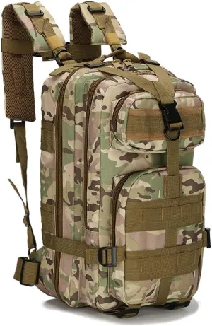 Military Tactical Backpack Rucksacks 3 Day Assault Pack Bag for Hunting Trekking Camping Outdoor (CP Camouflage)