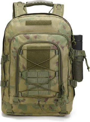 molle tactical backpack 45L large capacity expandable waterproof and wear-resistant outdoor sports backpack