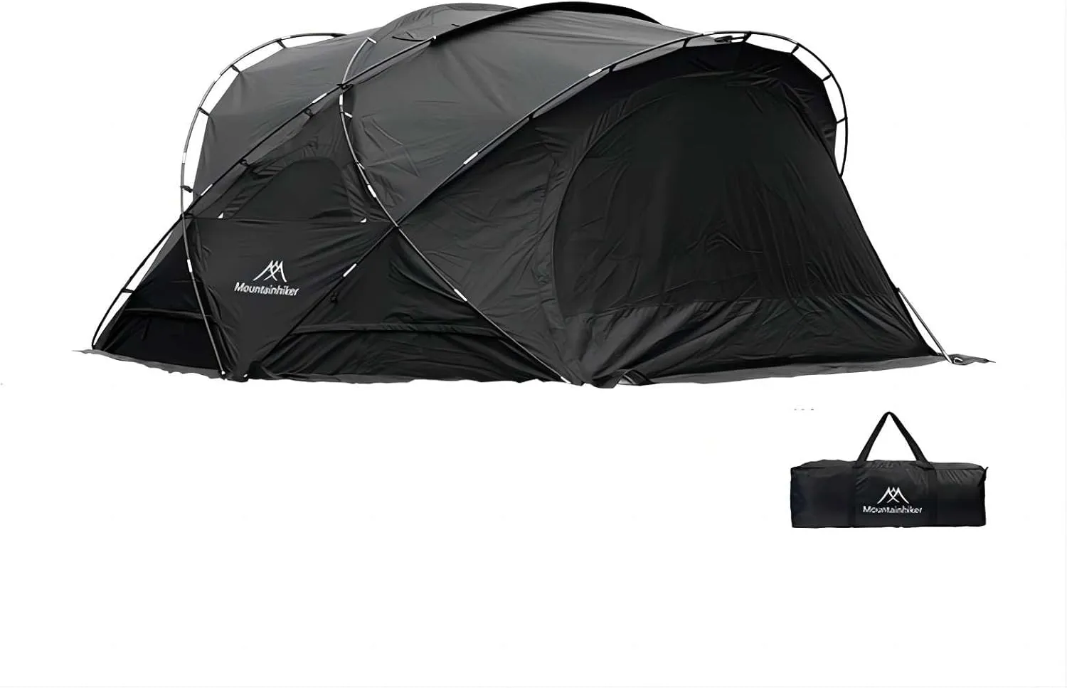 Mountainhiker All-Season Camping Dome Tent, Weatherproof, 3000mm Water Resistance, UPF 50 , Chimney Hole, Double-Layer Door & Snow Skirt for Family Outdoor Use