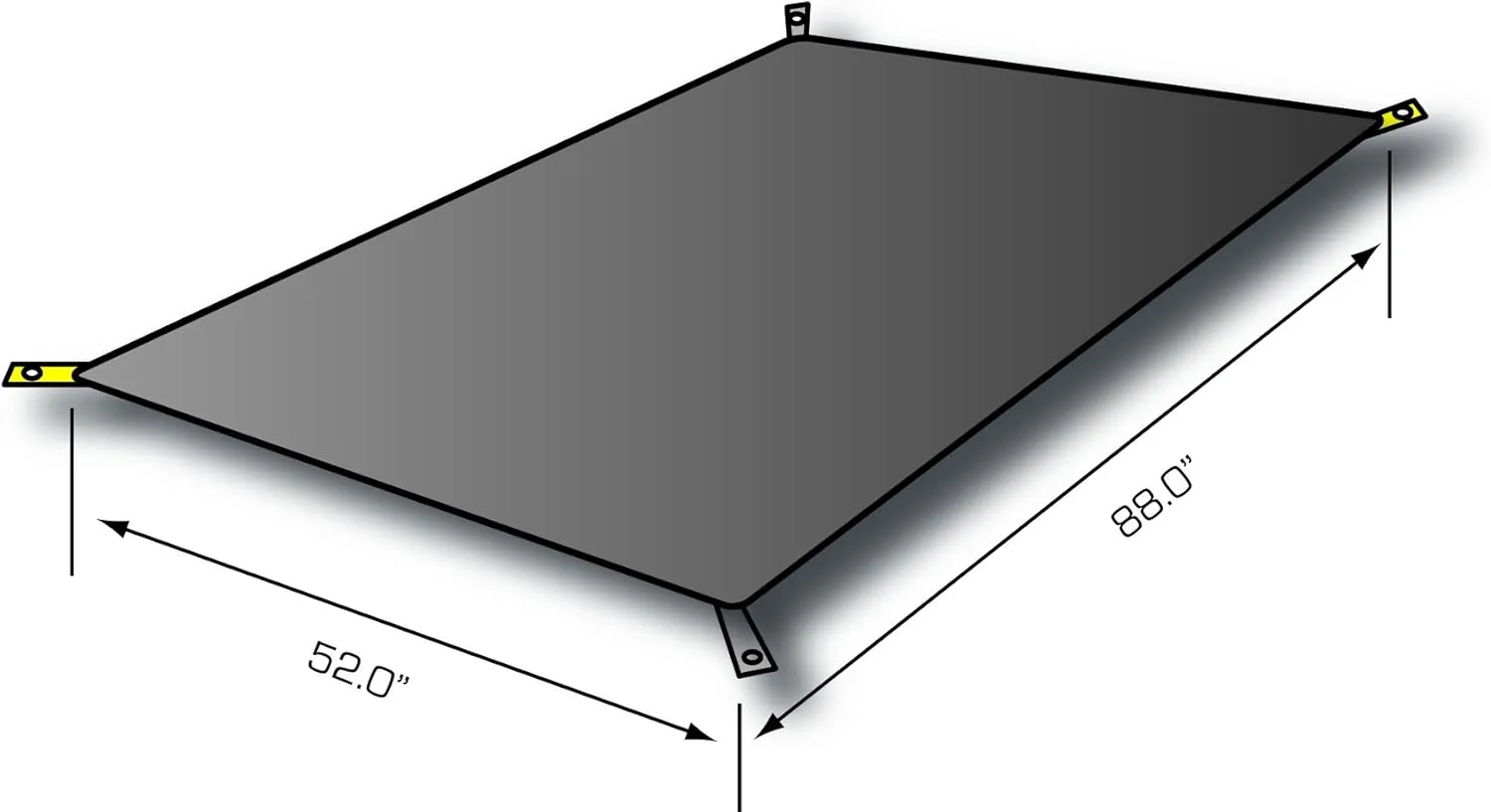 Mountainsmith Tent Foot Print, Waterproof Camping Tent Tarp, Ground Tent Mat for Camping and Hiking, Lightweight and Foldable