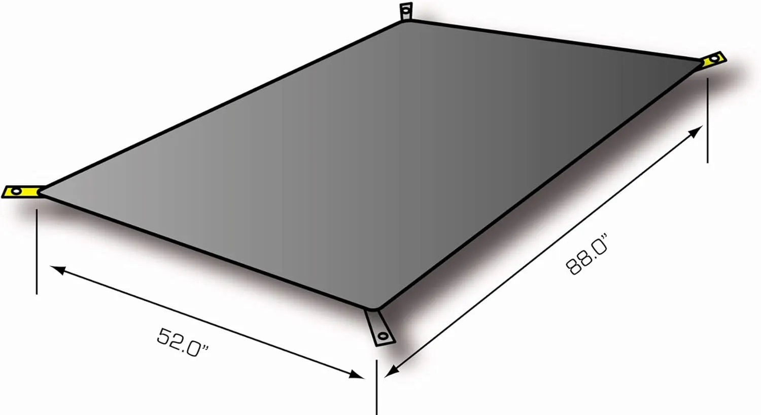 Mountainsmith Tent Foot Print, Waterproof Camping Tent Tarp, Ground Tent Mat for Camping and Hiking, Lightweight and Foldable