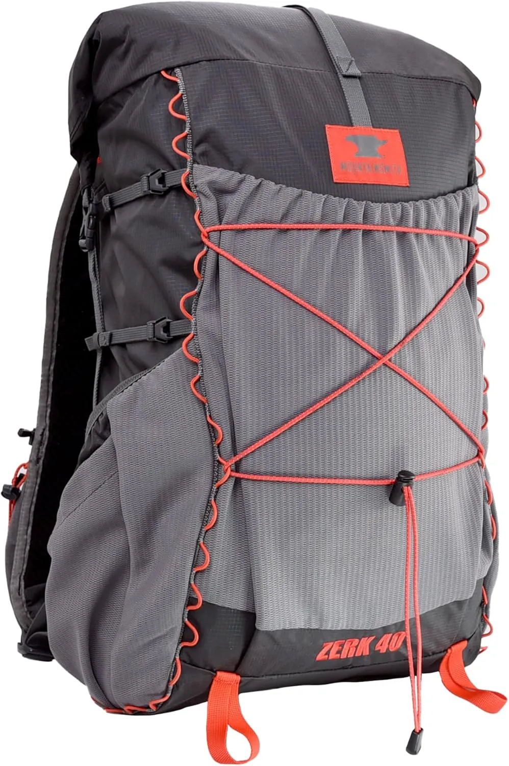 Mountainsmith Zerk Ultralight Hiking Backpack, 40 Liter, Black