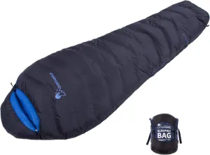 Mountaintop Ultralight Mummy Down Sleeping Bag 650 Fill Power Duck Down Suits for 32 Degree F for Camping Hiking Backpacking