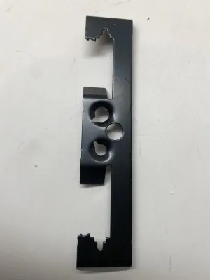 Multi-Function Clip 1/4" Threaded 50 Pack - Black Steel Metal Ceiling Mount Screw-in-hooks