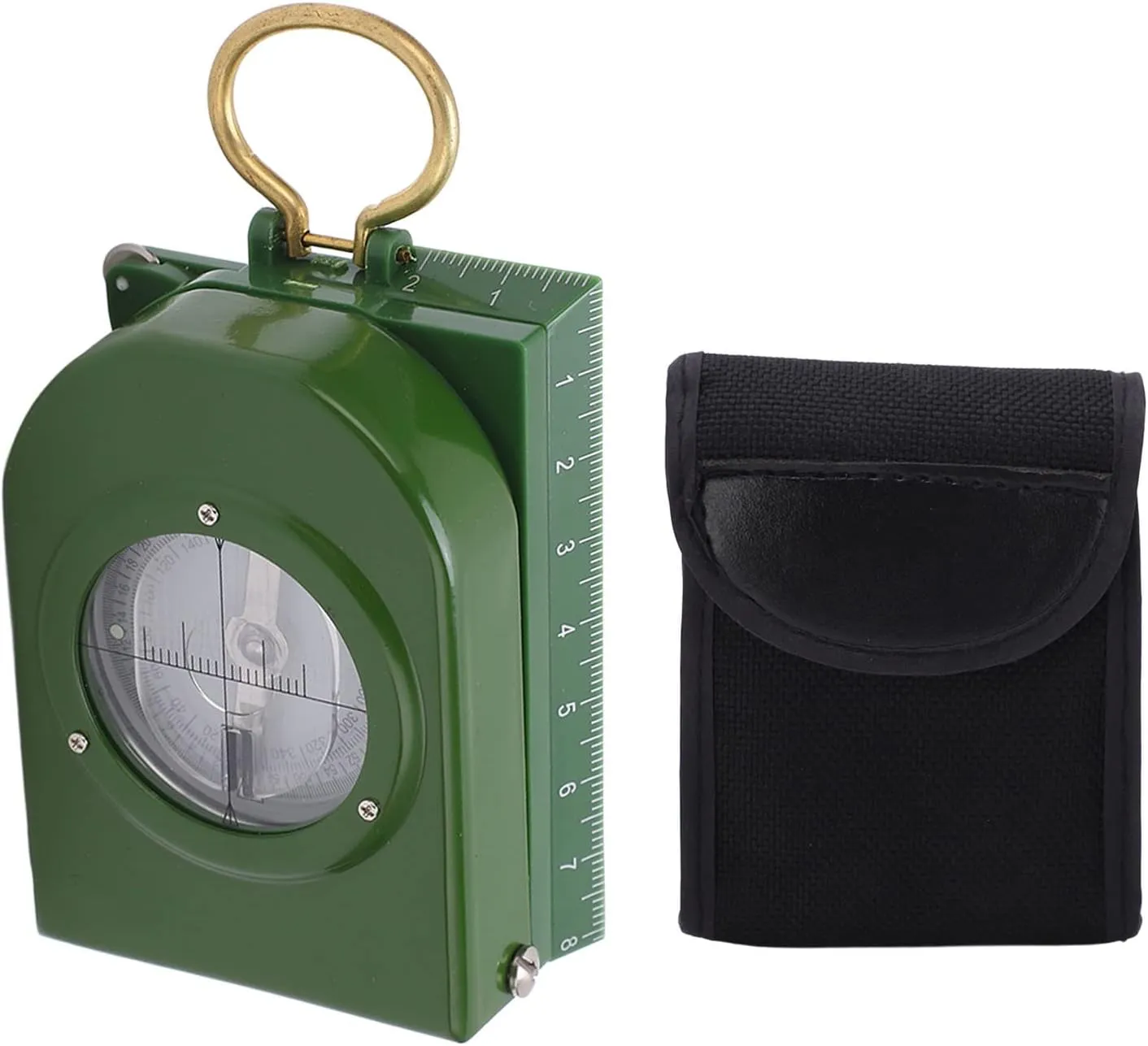 Multifunctional Compass, Military - Grade Lensatic Waterproof Compass for Camping, Hiking and Geological Exploration