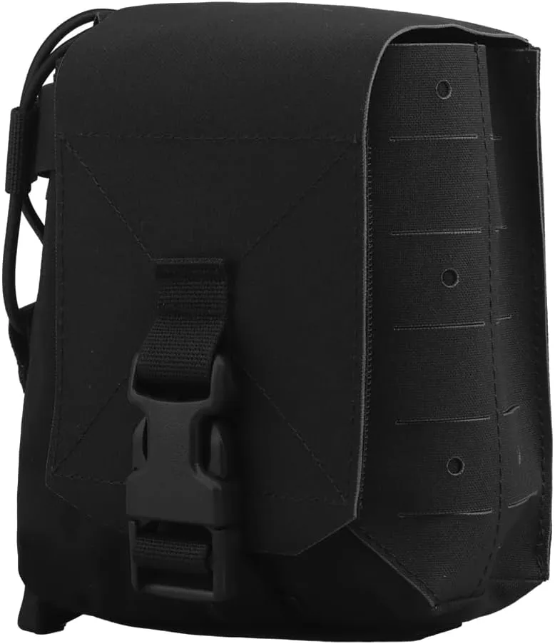 Multifunctional Large Sub Pouch/Tactical MOLLE GP Admin Pouch Walkie Talkie Carry Magazine Pouch Utility Bag Hunting Vest Accessories
