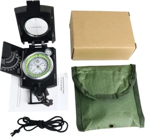 Multifunctional Navigation Compass,Impact Resistant, Waterproof Compass, Suitable for Camping, Hiking, Exploration Outdoor Activities