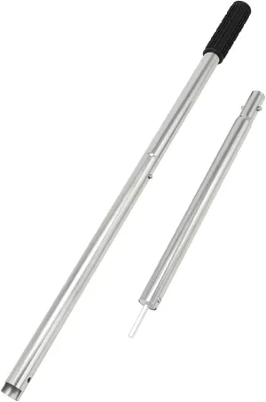 Multifunctional Pool Cover Tool Swimming Pool Rod 26-1/2inch Pool Safety Cover Installation and Removal Bar,with Allen Wrench Hex Tool for Installing and Removing Brass Anchor