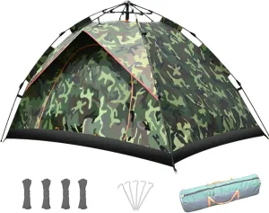 Multiple Person Outdoor Tent Automatic Instant Portable Tent Camping Rainproof Sunscreen Field Equipment Lightweight Waterproof