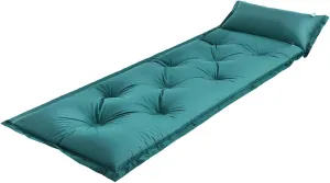 n Camping Sleeping Pad Inflatable Sleeping Mat with Pillow , Self Inflating Sleeping Pad Compact 1" Thick Ultralight Waterproof Camping Air Mattress for Backpacking Hiking Tent Traveling (Green)