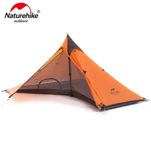 Naturehike Minaret Hiking Tent Ultra-light Camping Tents For One Person With Mat