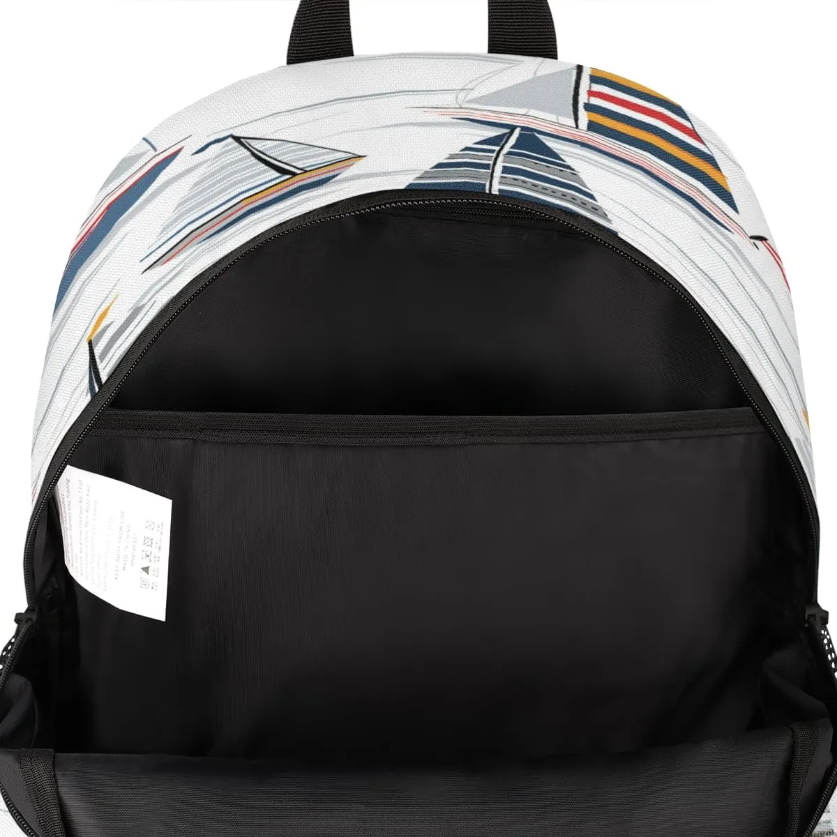Nautical Sailboat Laptop Backpack for Women Men, Work Computer Backpacks, 18.3 Inch Large Computer Nurse Teacher Bags Travel Casual Daypack