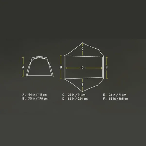 Nemo Dragonfly 3P: 3 Person Ultralight Backpacking / Hiking Tent
