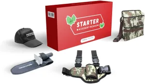Nokta Makro Starter Package - Stainless Steel Digger, Finds Pouch, and More