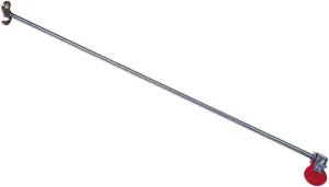 Non-Tangle Rod for Outrigger Flagpoles to Prevent Flag Wrapping Stainless Steel Rod Vinyl Clamp 2 1/2' Length