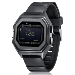 North Edge ALPHA Military Watch｜Built-in Compass, Timer and Alarm Function