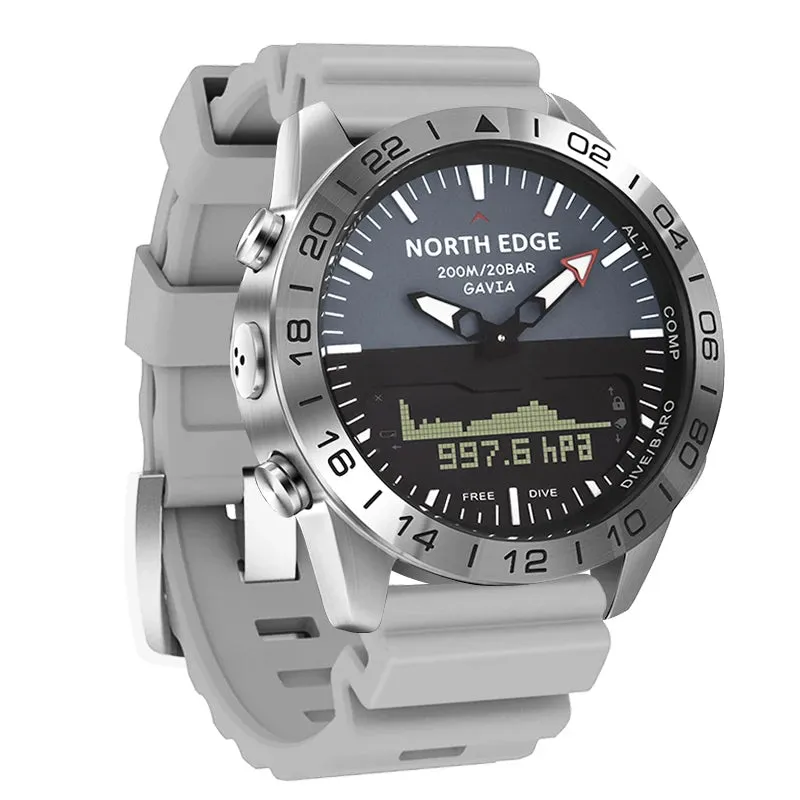 North Edge GAVIA 2 Diving Sports Watch｜Pedometer・Altitude・Barometric Pressure Monitor