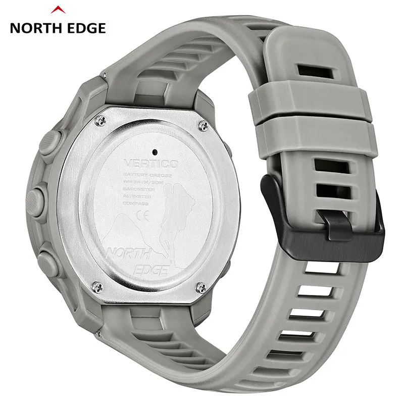 North Edge VERTICO Men's Military Outdoor Watch – Altimeter, Barometer and Compass