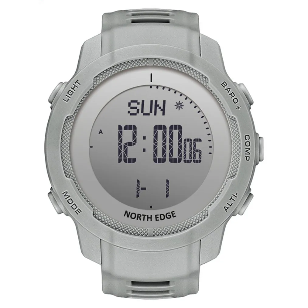 North Edge VERTICO Men's Outdoor Sports Watch - Carbon Fiber Case with Altimeter and Compass
