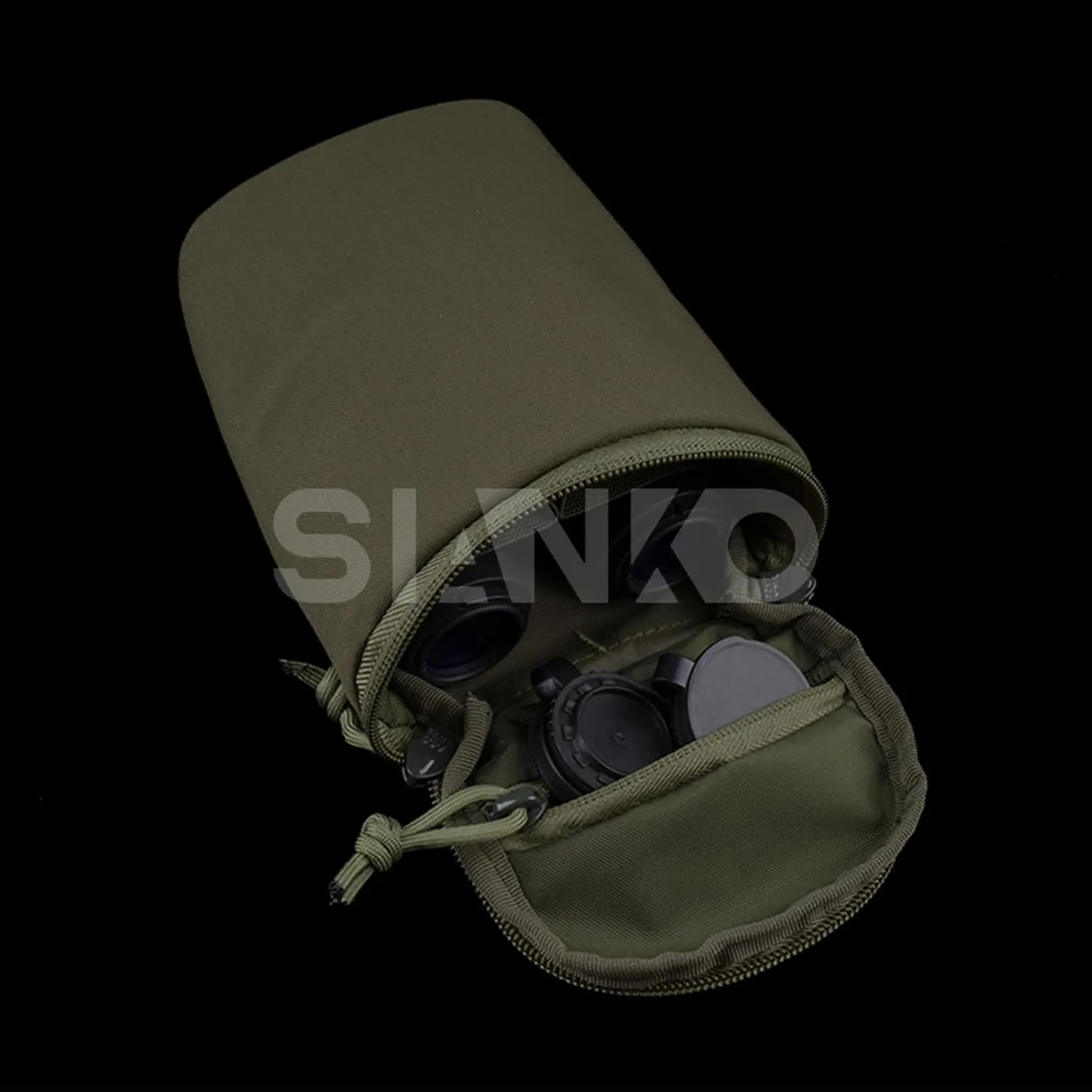 NVG Tactical Storage Pouch,Molle Binocular Admin Organizer Bag,Multifunction Military Outdoor Airsoft Paintball Hunting Gear Vest Belt Attachments