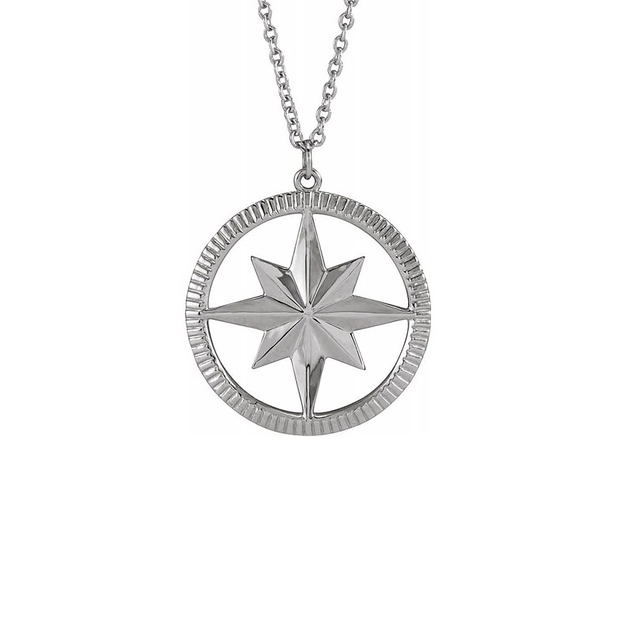 Open Compass Necklace