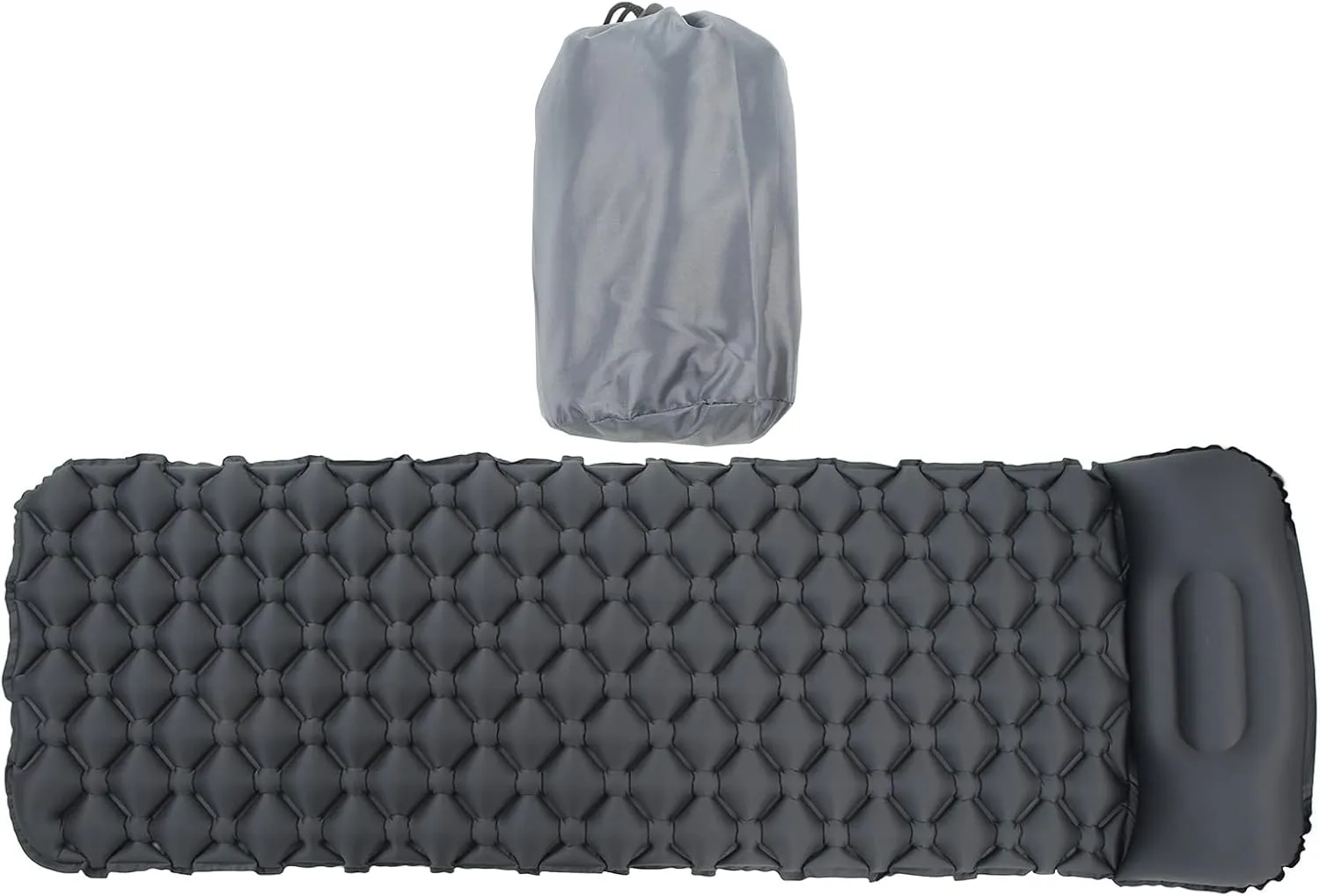 OUKENS Camping Sleeping Pad, Outdoor Sleeping Mattress,Ultralight Inflatable Sleeping Mat, TPU Damp Proof Portable with Pillow Camping Sleeping Mat for Camping Backpacking