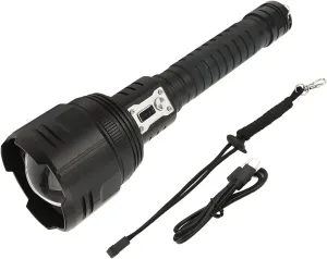 OUKENS LED Flashlightss, XHP360 LED Flashlight 5000LM Zoomable Rechargeable IPX4 Waterproof Powerful Flashlight for Outdoor Camping Emergencies