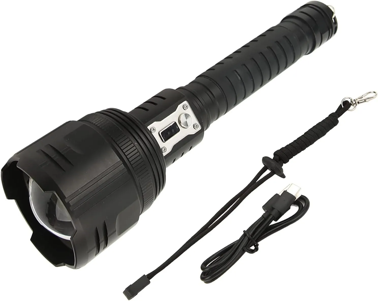 OUKENS LED Flashlightss, XHP360 LED Flashlight 5000LM Zoomable Rechargeable IPX4 Waterproof Powerful Flashlight for Outdoor Camping Emergencies