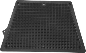 Outboard Transom Plate, Grid Design Trapezoidal PVC Outboard Engine Mounting Pad for Inflatable Boat Kayak Yacht