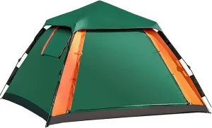 Outdoor Automatic Quick Open Tent Waterproof Camping Tent 3-4 Person Instant Setup Tent