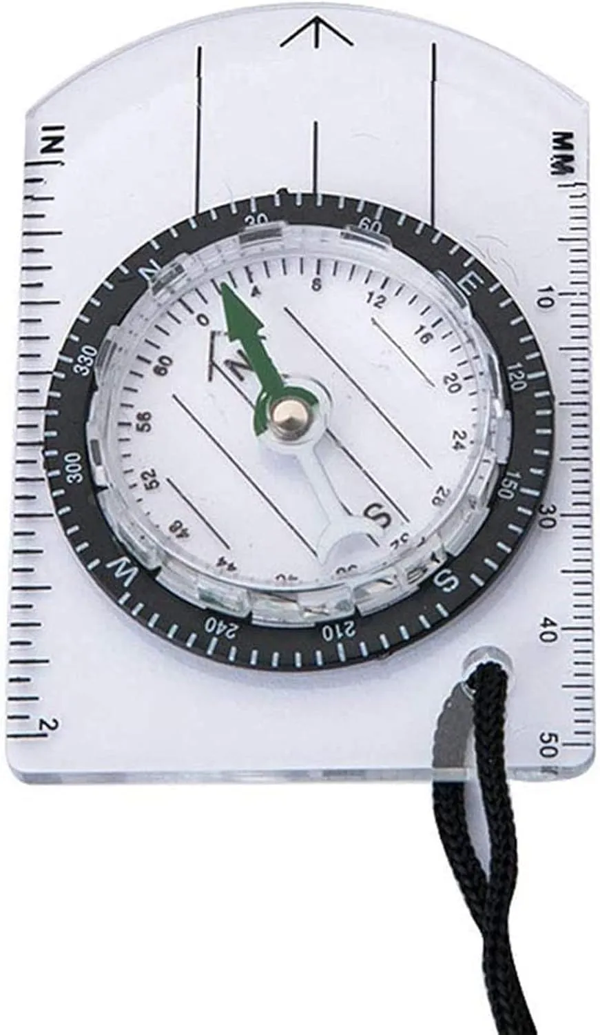 Outdoor Compass, Waterproof Compass with Scale for Navigation Survival Orienteering Mountaineering Hiking
