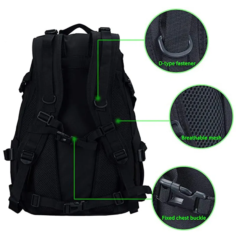 Outdoor Hiking Assault Backpack BP018-10