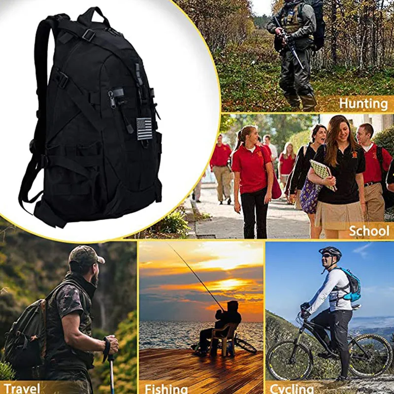 Outdoor Hiking Assault Backpack BP018-10