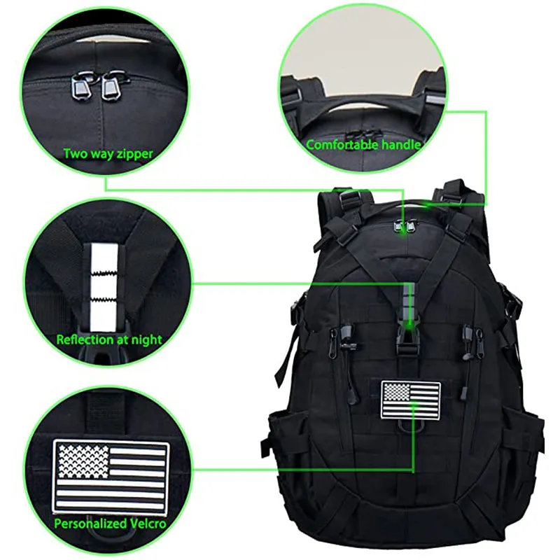 Outdoor Hiking Assault Backpack BP018-10