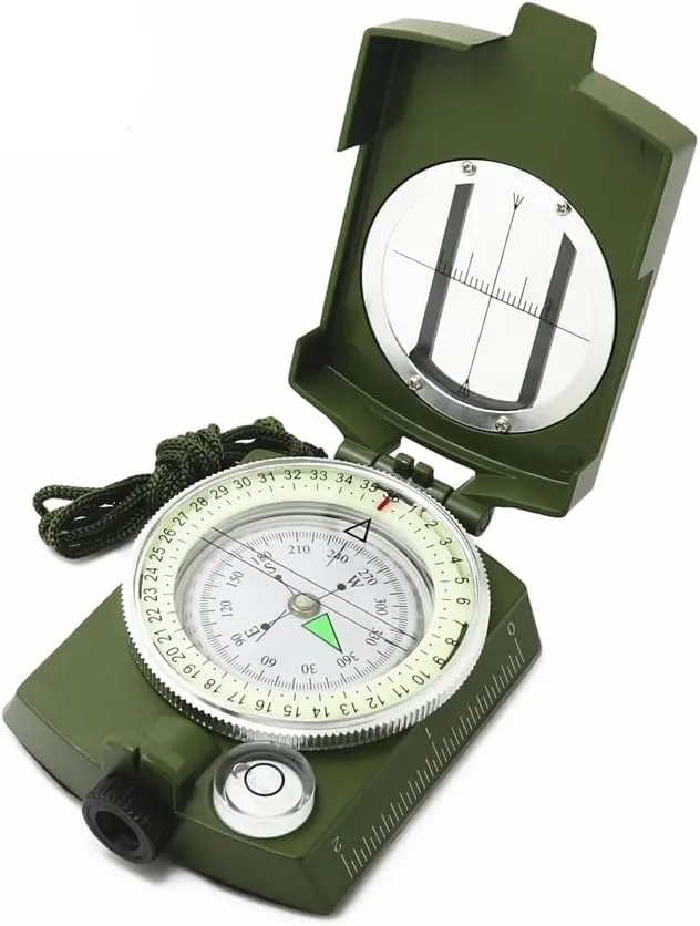 Outdoor Multifunctional Compass Needle High Precision Professional Camping Noctilucent Needle