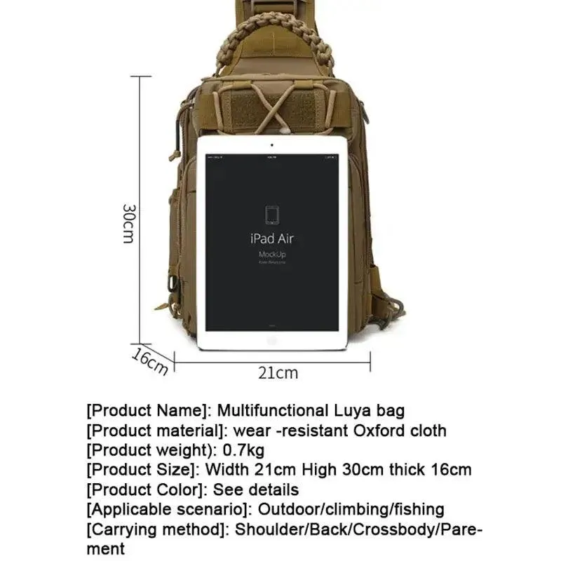 Outdoor Shoulder Military Bag