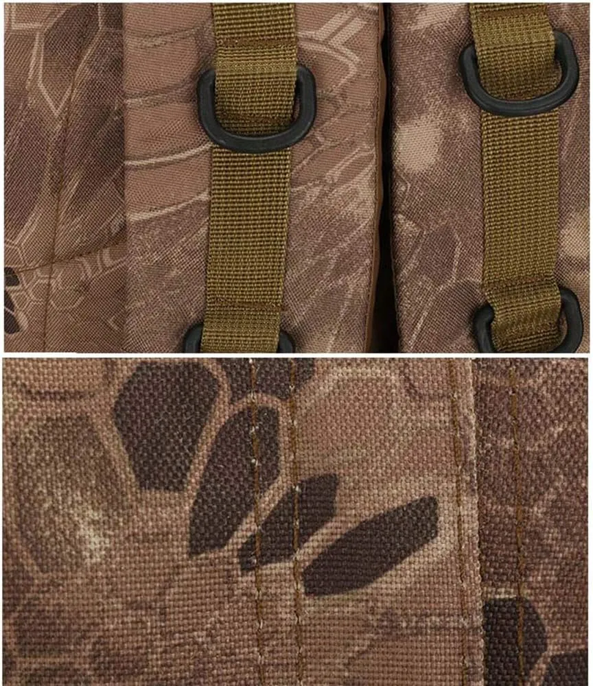Outdoor Sports Pack Hiking Bag Tactical Rucksack Camo Knapsack Combat Camouflage Tactical 30L Molle 3D Backpack - WL