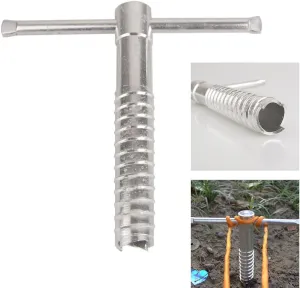 Outdoor Tent Tarp Stakes Lightweight Aluminum Alloy Spiral Stakes