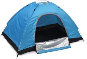 Outdoor Travel Camping Tent,Foldable Single-Door Free-to-Build Automatic Quick-Opening,for Beach Sun Shelter