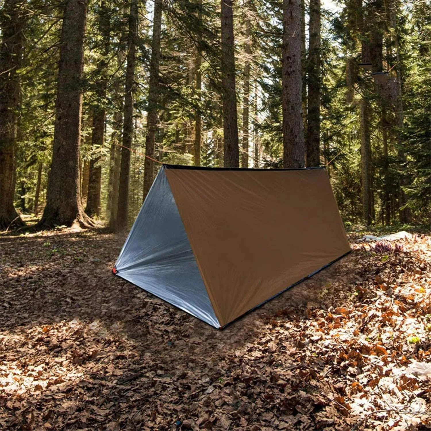 Outdoor Ultralight Portable Camping, Disposable Emergency Shelter Tent, Perfect for Beach, Outdoor, Traveling,Hiking,Camping, Hunting