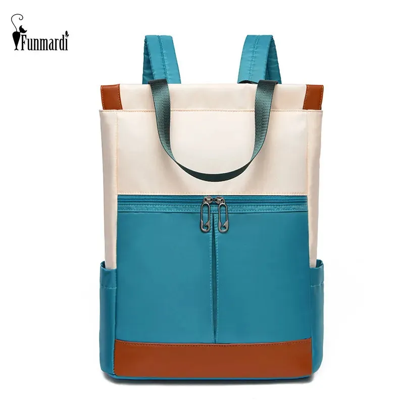 Oxford Waterproof Satchel Backpack