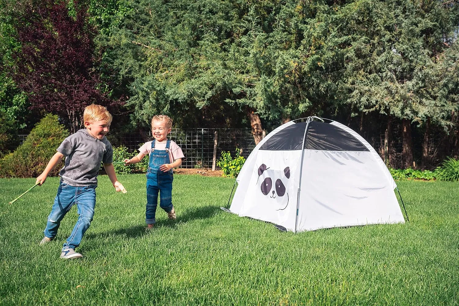 Pacific Play Tents 20424 Panda Dome Play Tent, 48" x 48" x 42" High, Multi