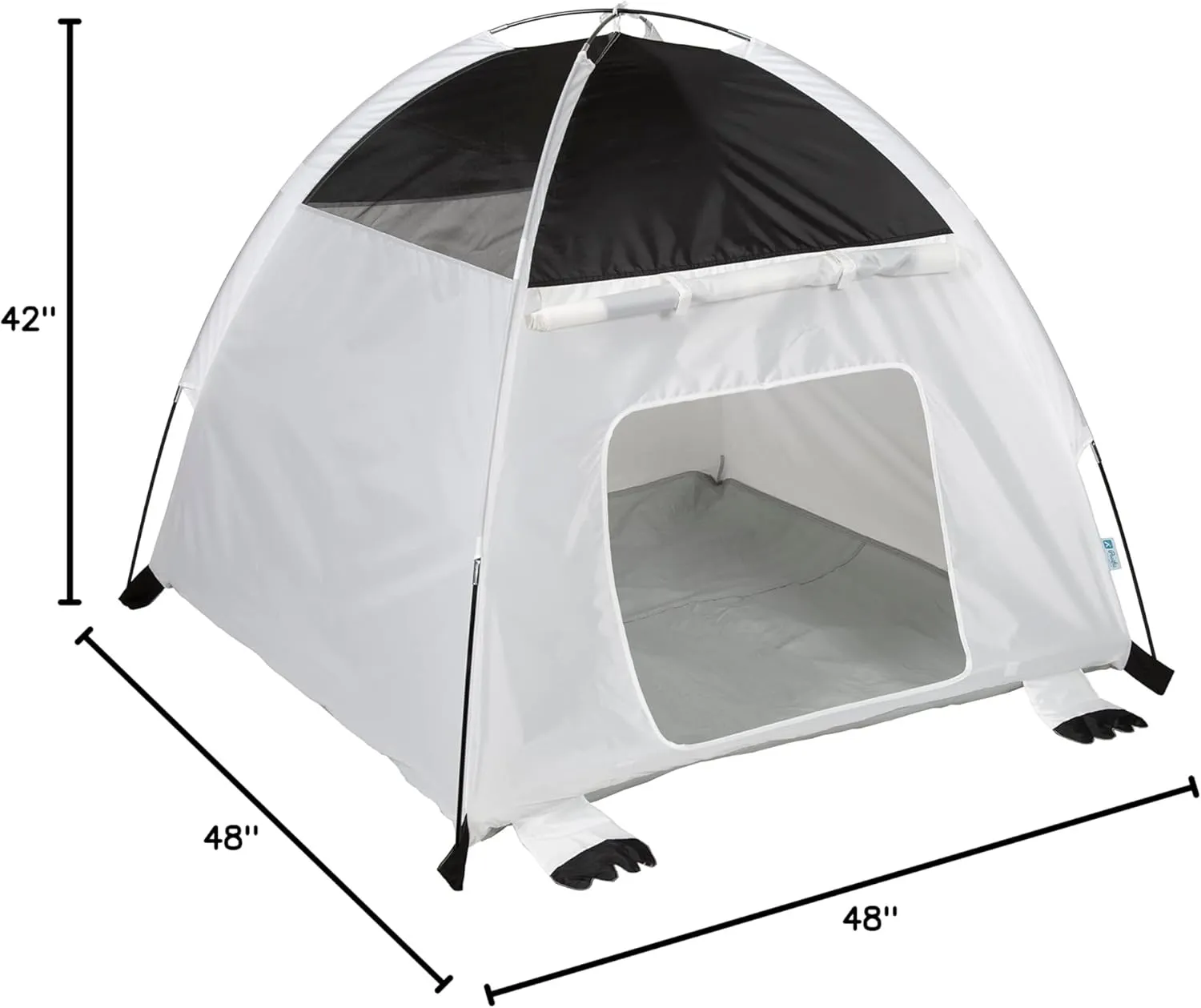 Pacific Play Tents 20424 Panda Dome Play Tent, 48" x 48" x 42" High, Multi
