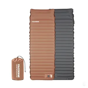 PACOONE 4" Thick Camping Air Mattress with Built-in Pump and Pillow