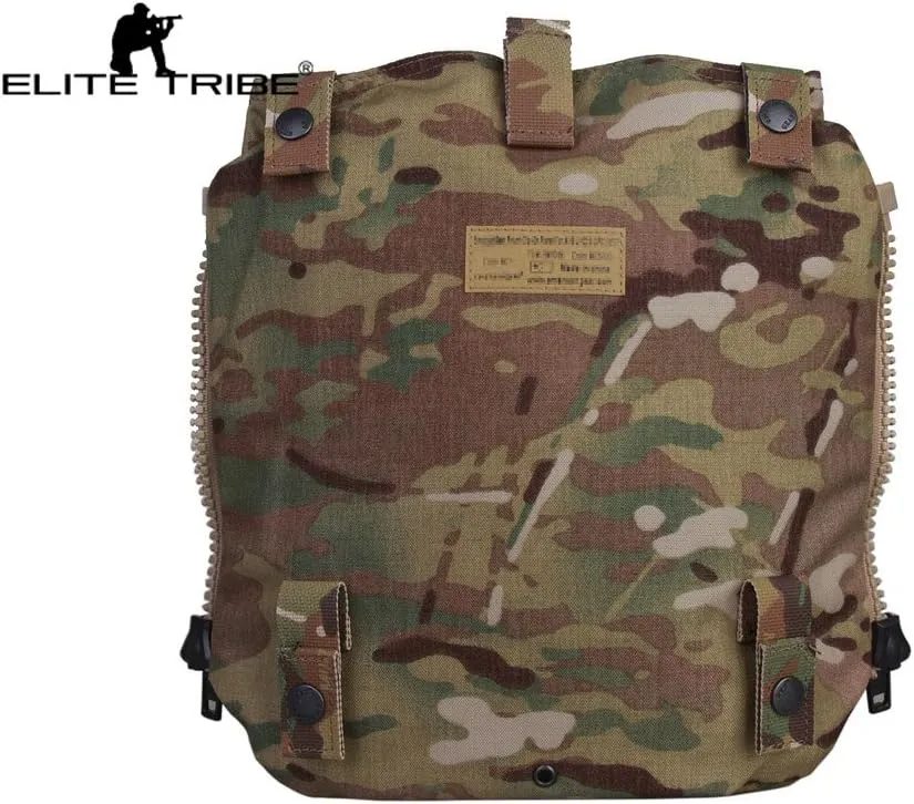 Paintball Equipment Tactical Backpack Combat Zip-ON panel For Vest AVS JPC2.0 CPC
