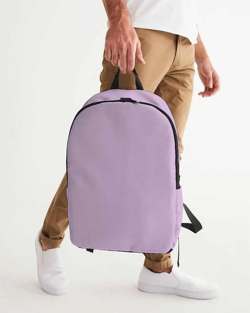Pale Pastel Purple Waterproof Backpack | Bright Pale Pastel Purple | C15M30Y0K0