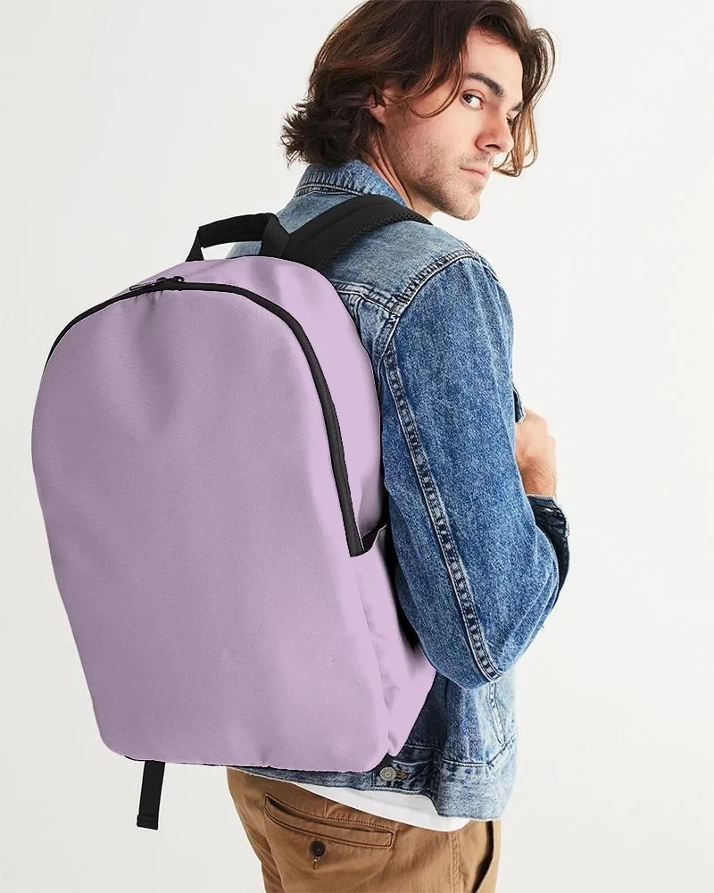Pale Pastel Purple Waterproof Backpack | Bright Pale Pastel Purple | C15M30Y0K0