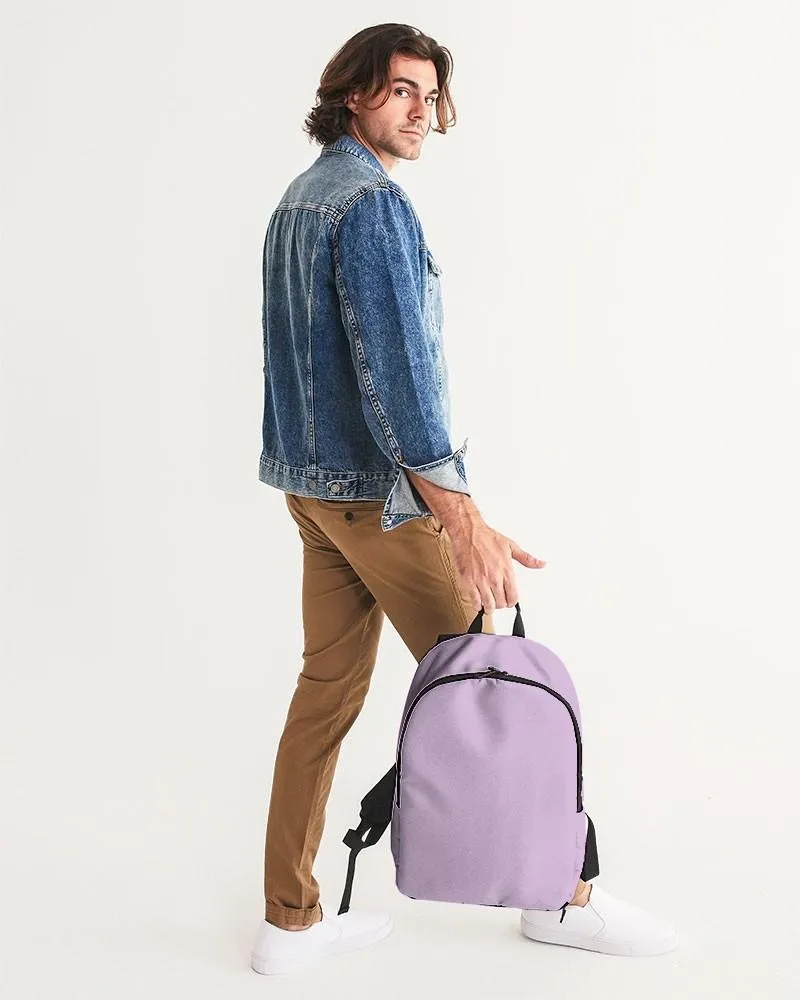 Pale Pastel Purple Waterproof Backpack | Bright Pale Pastel Purple | C15M30Y0K0