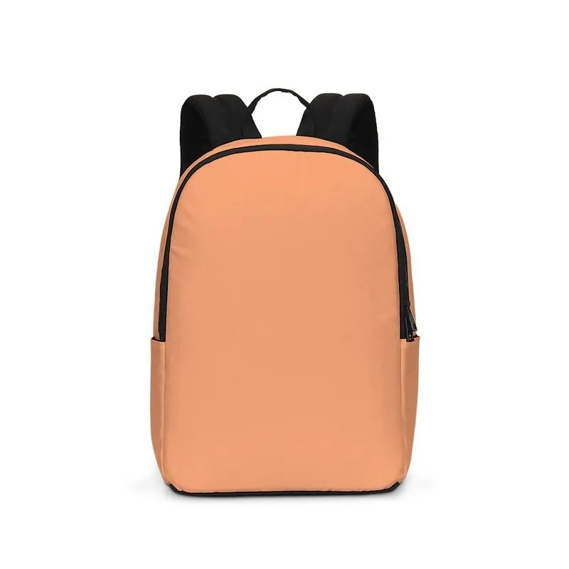 Pastel Orange Waterproof Backpack | Bright Pastel Orange | C0M45Y60K0